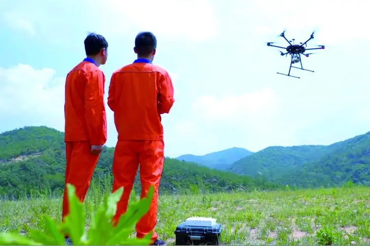 武胜无人机倾斜摄影巡检拍摄